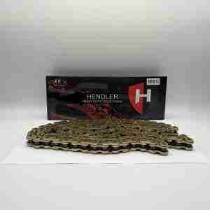 Hendler Chain Heavy Duty Gold 520-124 Links (34.0KN)