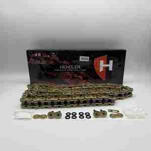 Hendler Chain Heavy Duty X-Ring Gold 530-122 Links (34.0KN)