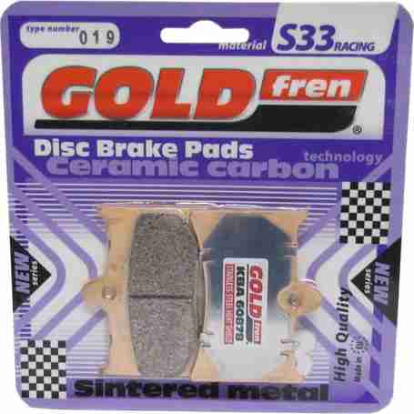 Goldfren S33019 Sintered Motorcycle Brake Pads
