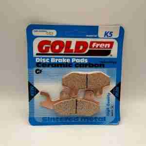 Goldfren K5002 Sintered Motorcycle Brake Pads – Pack of 2