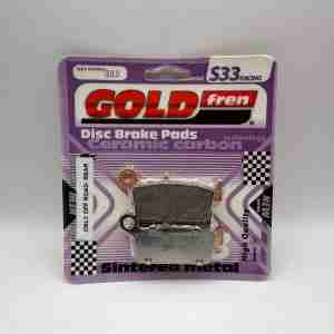 Goldfren S33003 Sintered Motorcycle Brake Pads – Pack of 2