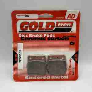 Goldfren AD007 Sintered Motorcycle Brake Pads – Pack of 2