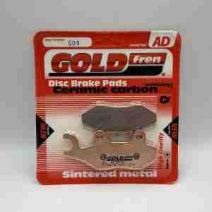 Goldfren AD009 Sintered Motorcycle Brake Pads – Pack of 2